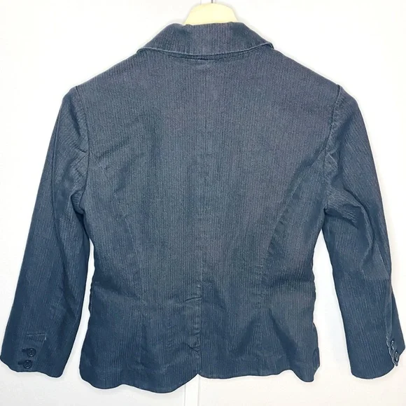 Larry Levine Stretch Denim Jacket - Picture 2 of 4